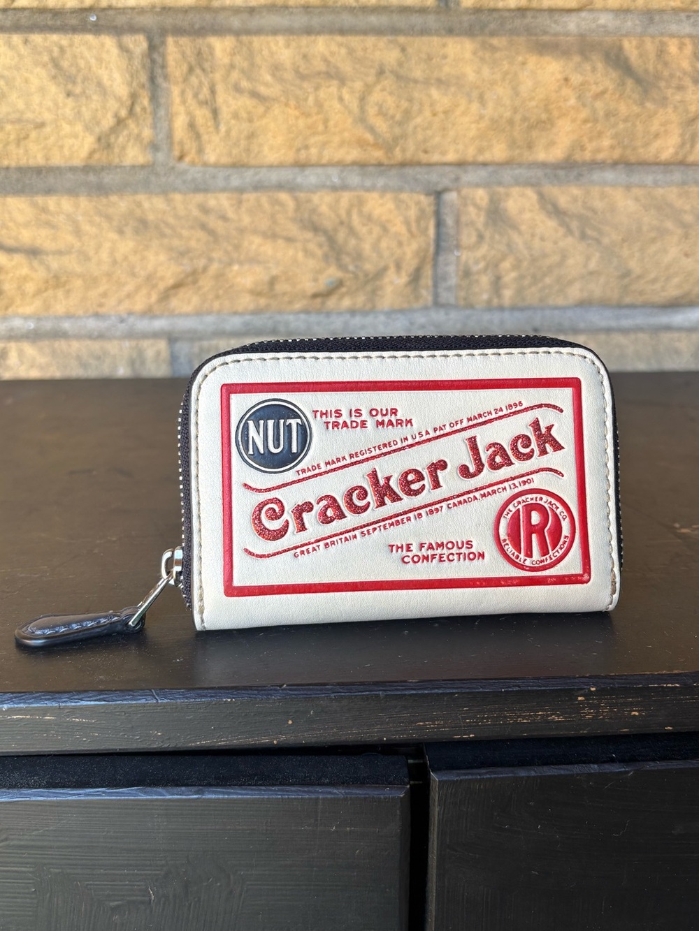 COACH Cracker Jack Leather Wallet